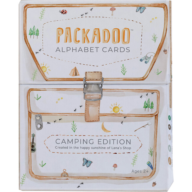 Packadoo Alphabet Cards: Camping Edition