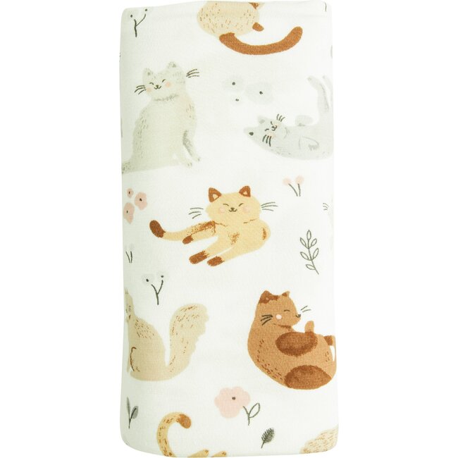 Kitties Swaddle, Multi - Blankets - 2