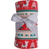 Deer Swaddle, Red - Blankets - 2 - thumbnail