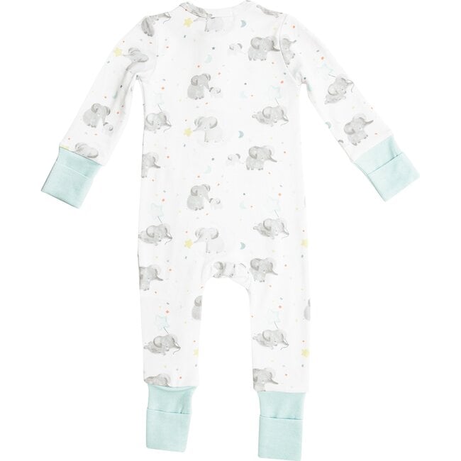 Elephant Romper, Blue