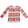 Deer Loungewear, Red - Loungewear - 2