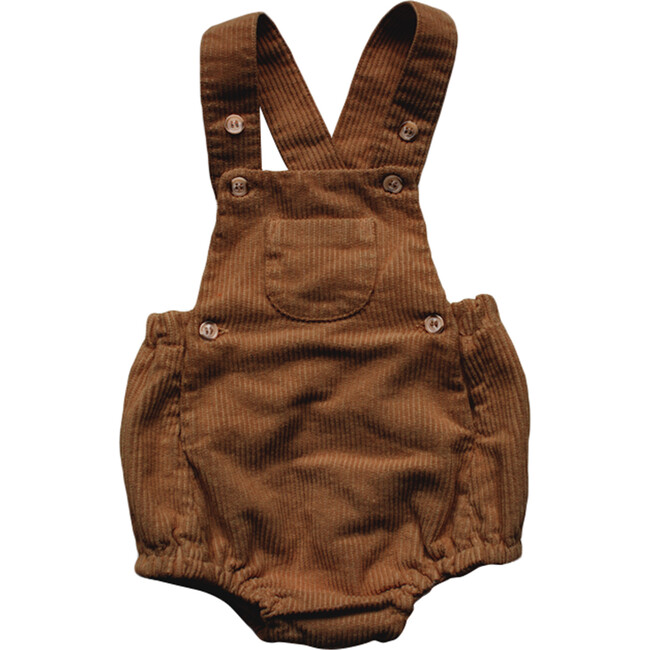 The Overall Romper, Rust