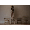 The Gingham Pinafore Dress, Bronze Gingham - Dresses - 3