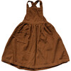 The Corduroy Pinafore, Rust - Dresses - 1 - thumbnail