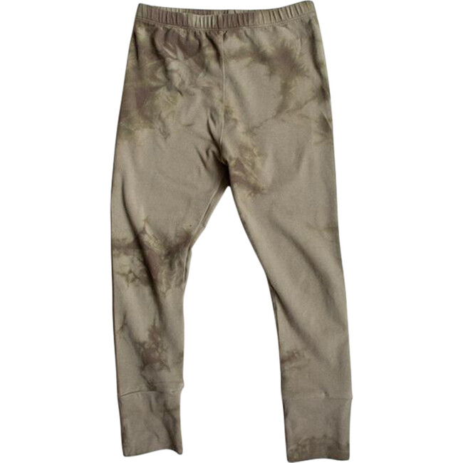 The Tie-Dye Legging, Olive and Sage Tie-Dye