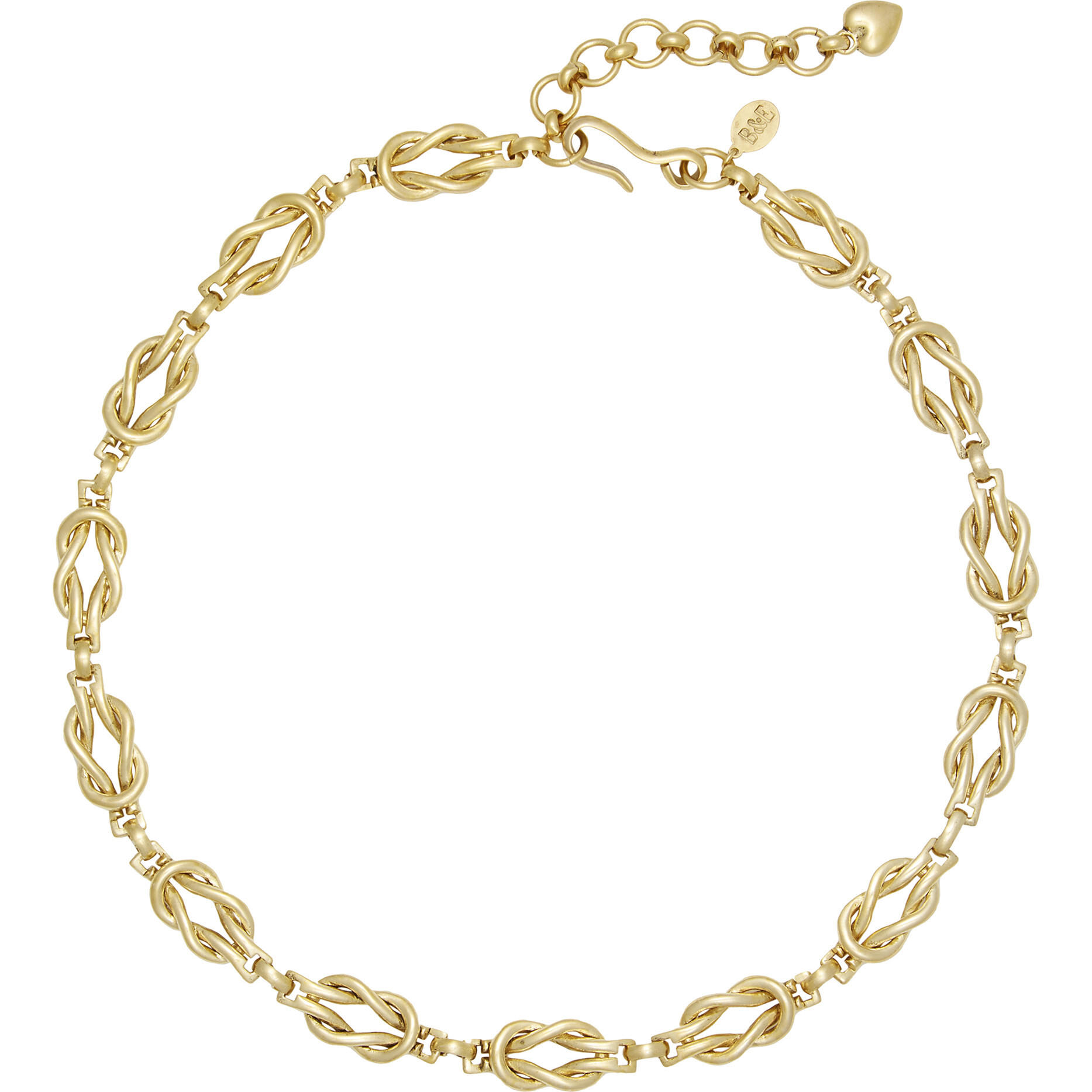 トップス melt the lady chain necklace tops Women's Love Knot Necklace - Brinker & Eliza Mommy & Me Shop