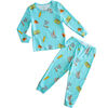 Cool Kid Pajamas, Blue - Pajamas - 1 - thumbnail