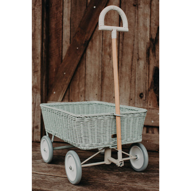 Wonder Wagon, Pale Blue - Olli Ella Push & Pull | Maisonette