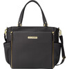 City Carryall, Black Matte Leatherette - Diaper Bags - 1 - thumbnail