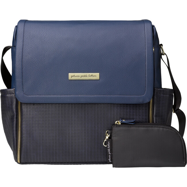 Boxy Backpack, Night Sky Leatherette - Diaper Bags - 1