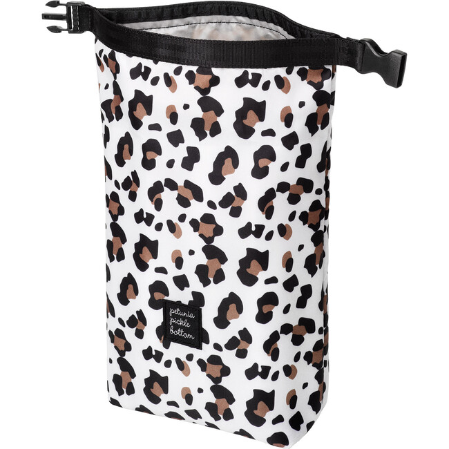 Sip Double Bottle Holder, Leopard - Diaper Bags - 2
