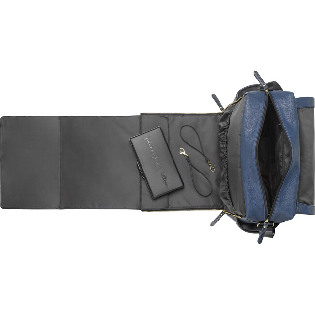 Boxy Backpack, Night Sky Leatherette - Diaper Bags - 3