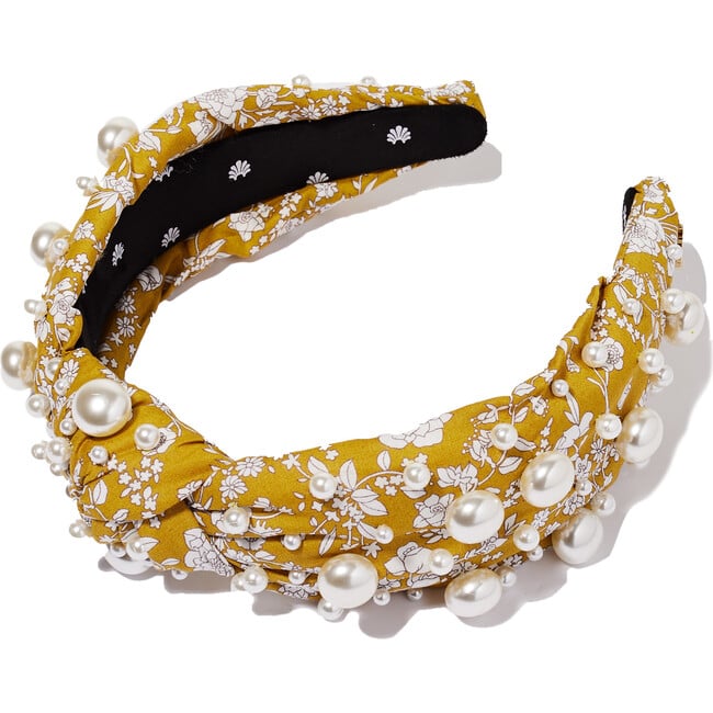 Women's Liberty Multi Pearl Knotted Headband, Summer Blooms
