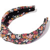 Women's Liberty Knotted Headband, Royal Garland - Hair Accessories - 1 - thumbnail