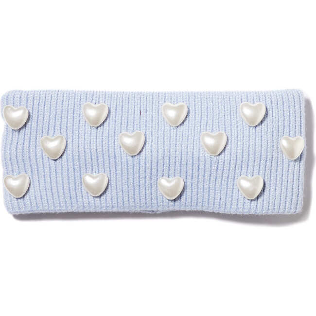 Women's Pearl Heart Ear Warmer