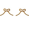 Bow Stud Earrings - Earrings - 1 - thumbnail