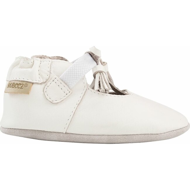 Meghan Shoe, White - Crib Shoes - 3