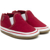 Liam Basic, Red - Crib Shoes - 1 - thumbnail