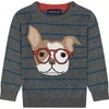 Baby Dog Sweater Set, Grey - Sweaters - 5 - thumbnail