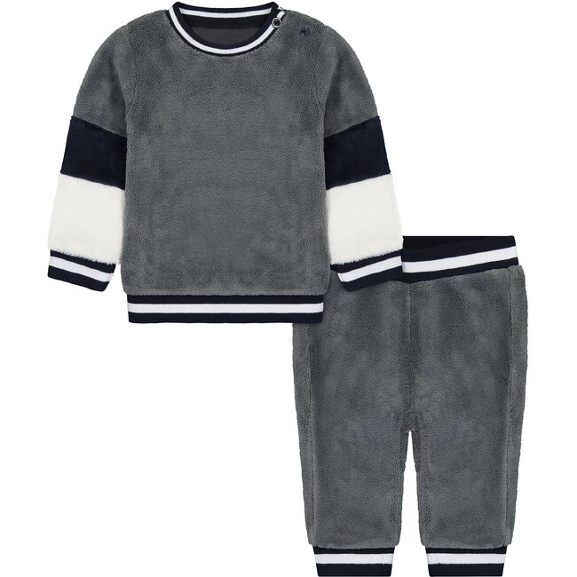 Baby Sweatshirt Set, Grey