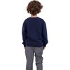 Chenille Sweatshirt, Navy - Sweatshirts - 3
