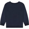 Chenille Sweatshirt, Navy - Sweatshirts - 4
