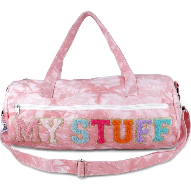 Duffel Bag with Brij™ Tech, Pink Tie Dye - Bags - 1