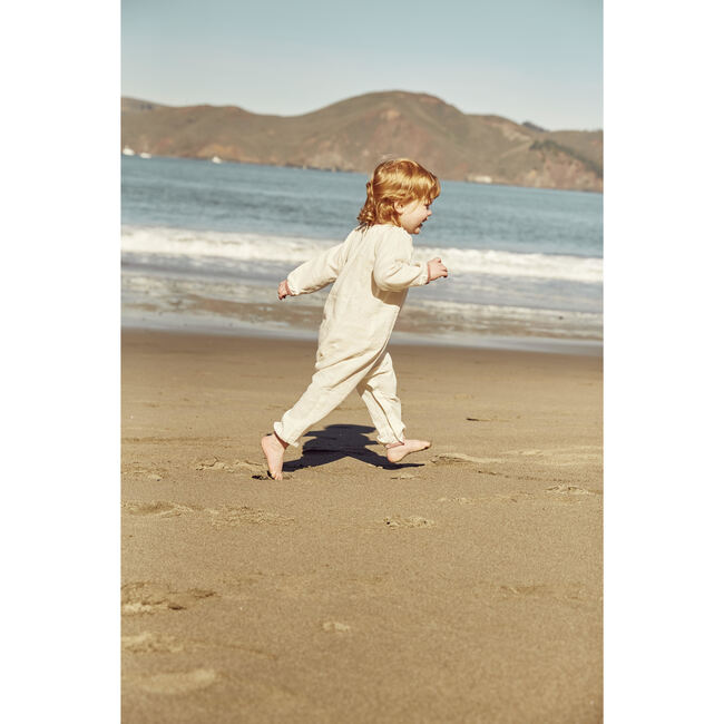 Missy Jumpsuit, Cream & Pink