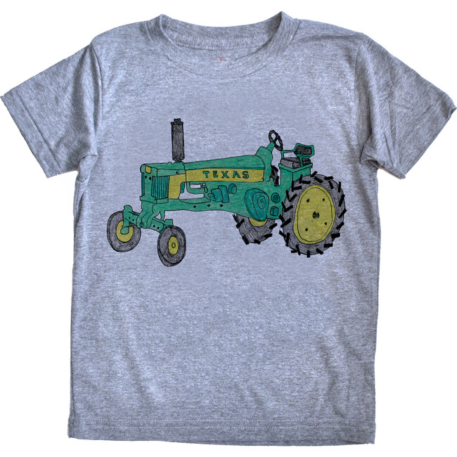 Tractor Tee, Grey Triblend