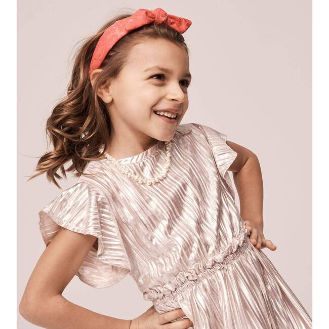 Kids Jacquard Bow Tie Knotted Headband, Watermellon