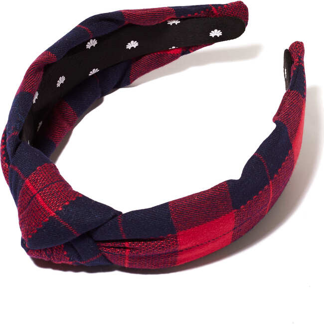 Women's Buffalo Check Knotted Headband - Hair Accessories - 1