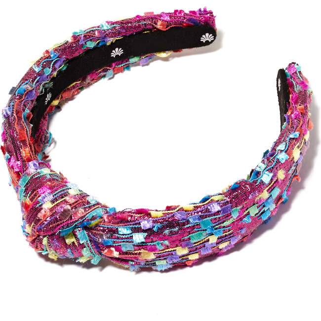 Kids Shimmer Confetti Knotted Headband - Hair Accessories - 1