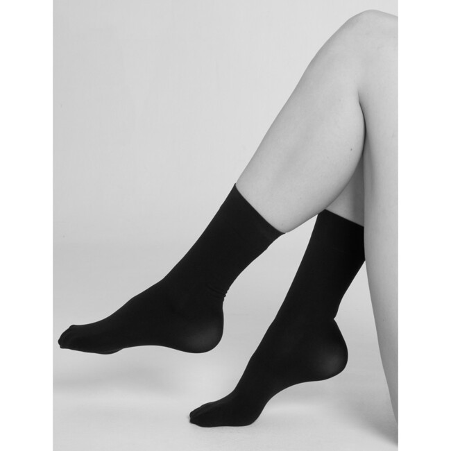 Women's Ingrid Premium Socks, Black - Socks - 3