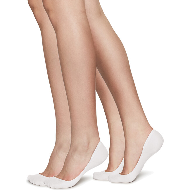 Women's Ida Step Socks 2-pack, White