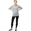 Women's Jojo Maternity + Nursing Hoodie, Gray Hacci - Sweatshirts - 1 - thumbnail