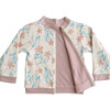 Reversible Jacket, Floral Whimsy/Misty Rose - Jackets - 1 - thumbnail