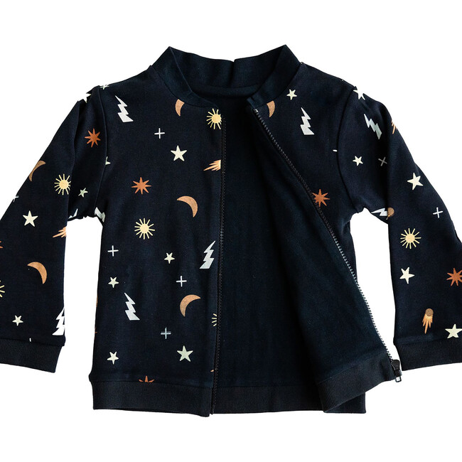 Reversible Jacket, Outer Space/Black - Jackets - 1