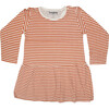 Lilah Dress, Rust Stripe - Dresses - 3