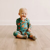 Austen Salty Snacks Romper, Green - Rompers - 2