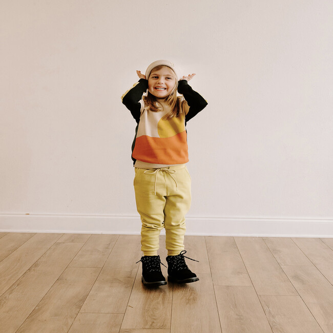 Basic Sweatpants, Muted Lime