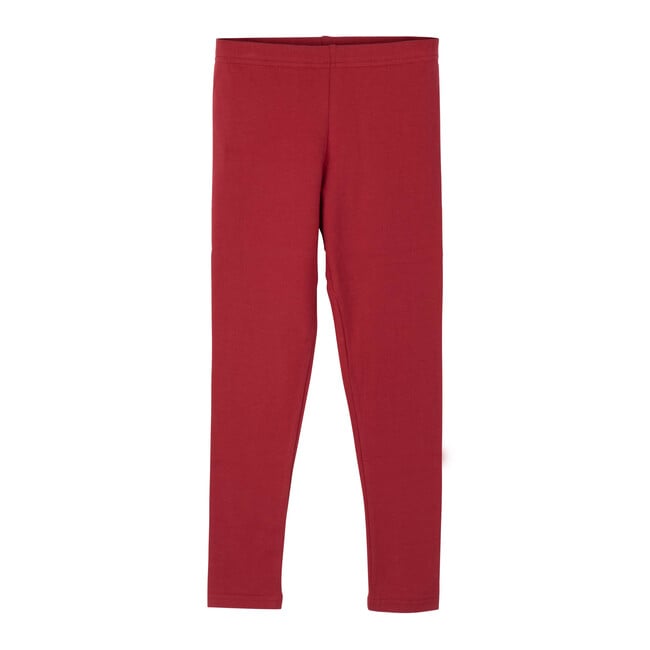 Elise Jersey Legging, Cranberry - Leggings - 1