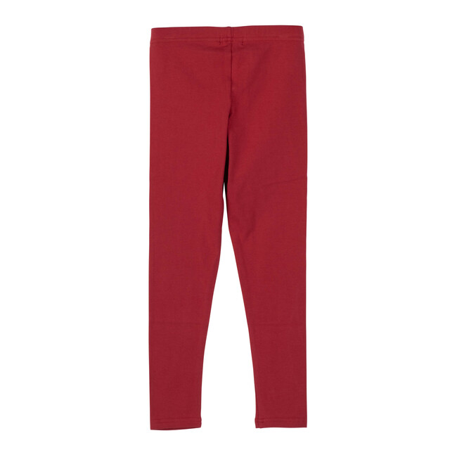 Elise Jersey Legging, Cranberry