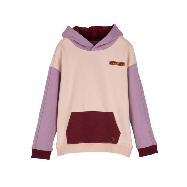 Ash Colorblock Sweatshirt, Blush Multi - Sweatshirts - 1