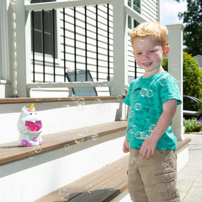Unicorn Bubble Machine - Outdoor Games - 3