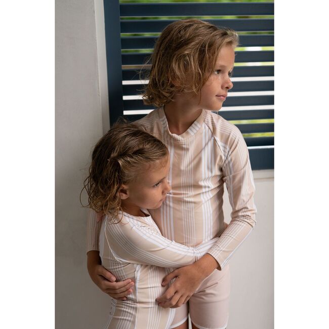 Rashguard, Café Stripe - Rash Guards - 2