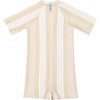 Rashgaurd One Piece, Café Stripe - One Pieces - 4