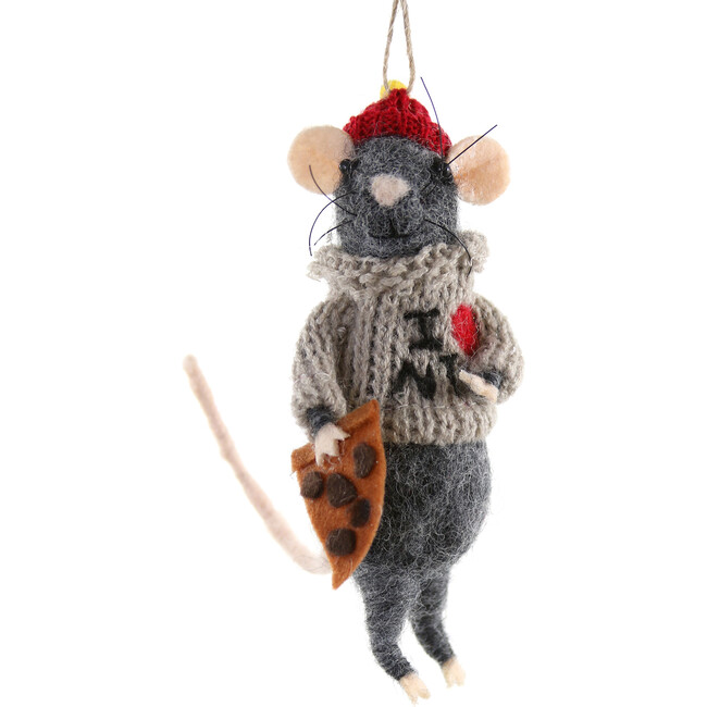 Nyc Rat Ornament - Ornaments - 1