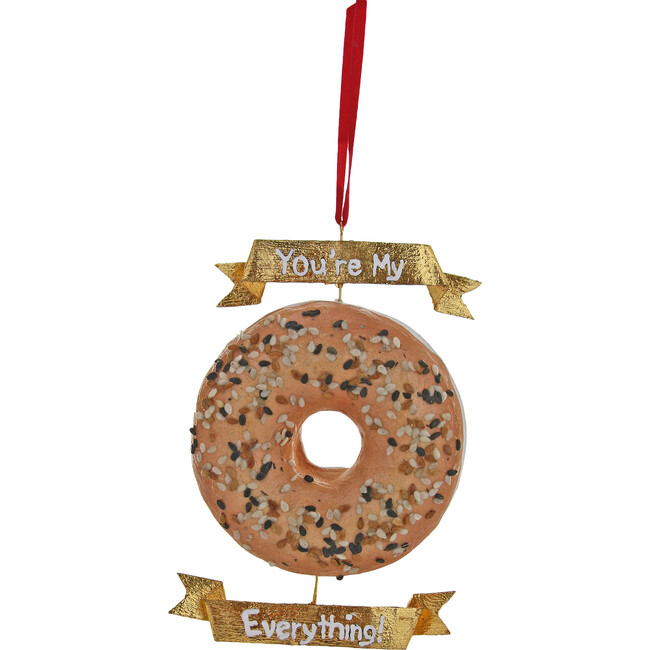 You're My Everything Bagel Ornament