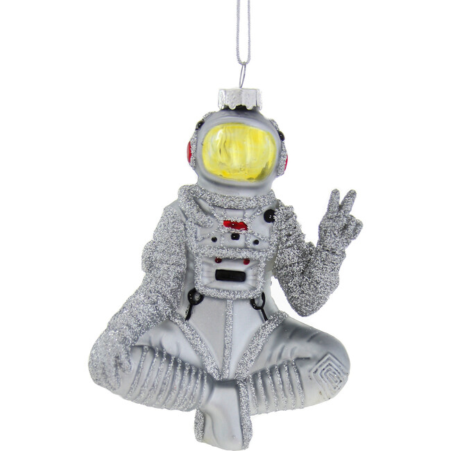 Peace Out Astronaut Ornament - Ornaments - 1