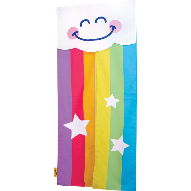 Happy Rainbow Doorway Curtain - Window Treatments - 1